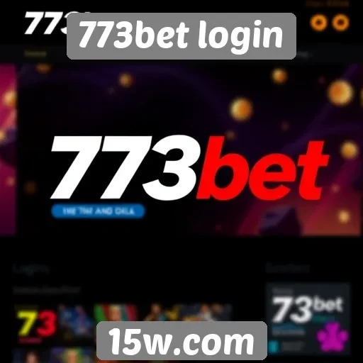 773bet login acessível para novos usuários