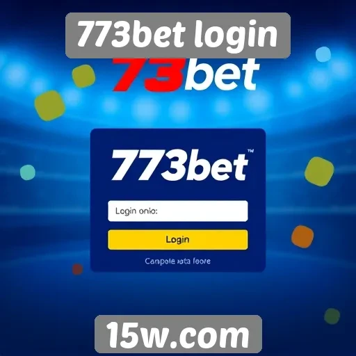 Facilidade de acesso ao site 773bet login