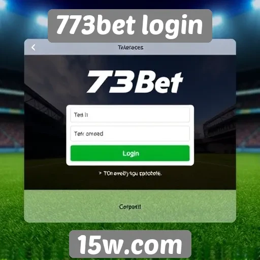 Interface e usabilidade do 773bet login